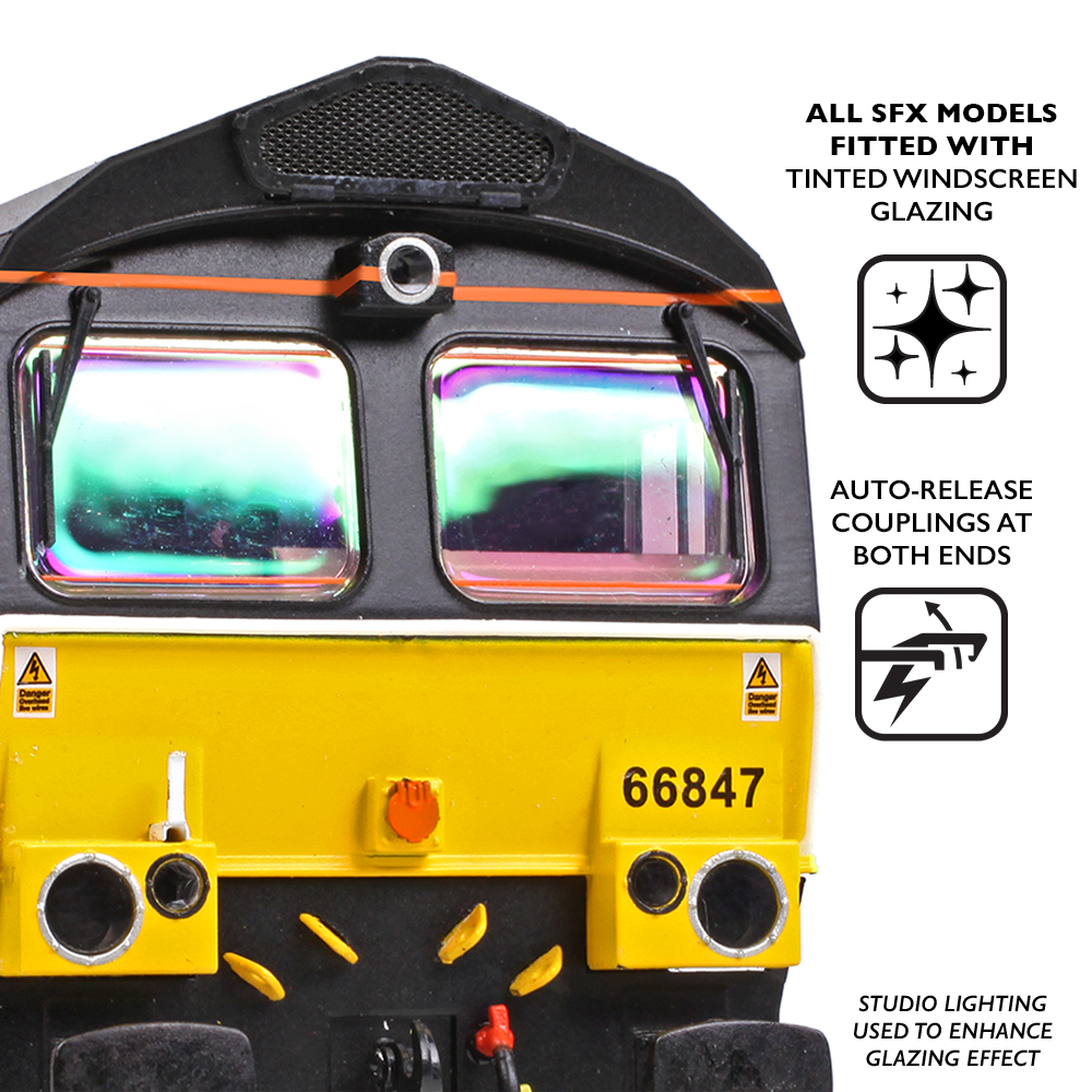 Bachmann 50-003ASFX Class 66/7 66777 'Annette' GBRf Europorte - OO Gauge