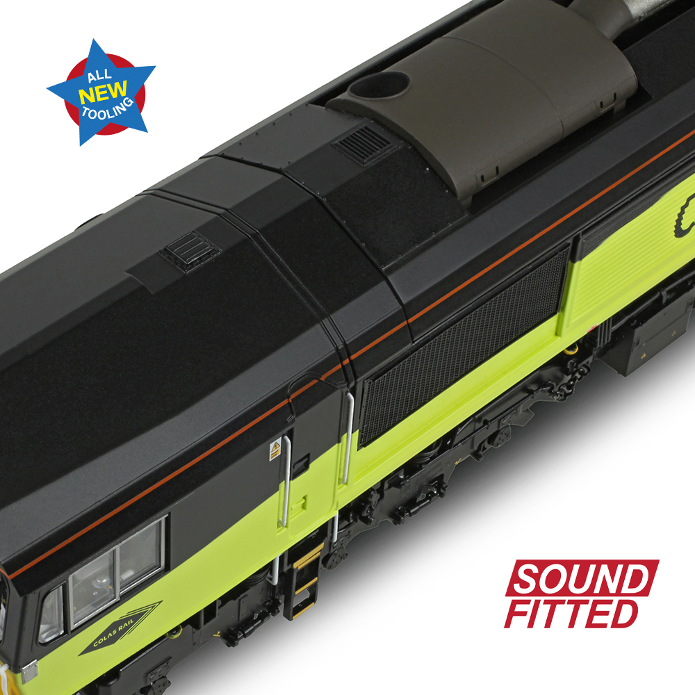 Bachmann 50-004ASF Class 66/8 66850 'David Maidment OBE' Colas Rail Freight - OO Gauge