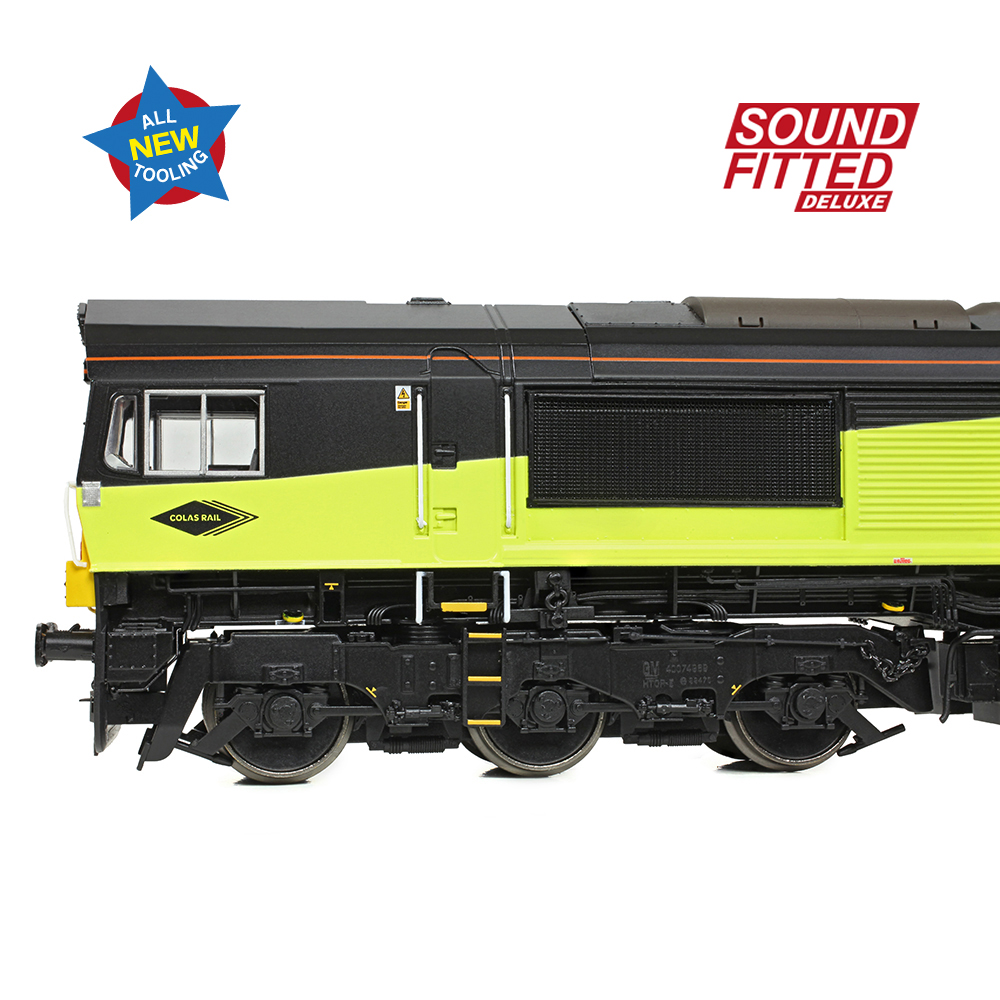 Bachmann 50-004ASFX Class 66/8 66850 'David Maidment OBE' Colas Rail Freight - OO Gauge