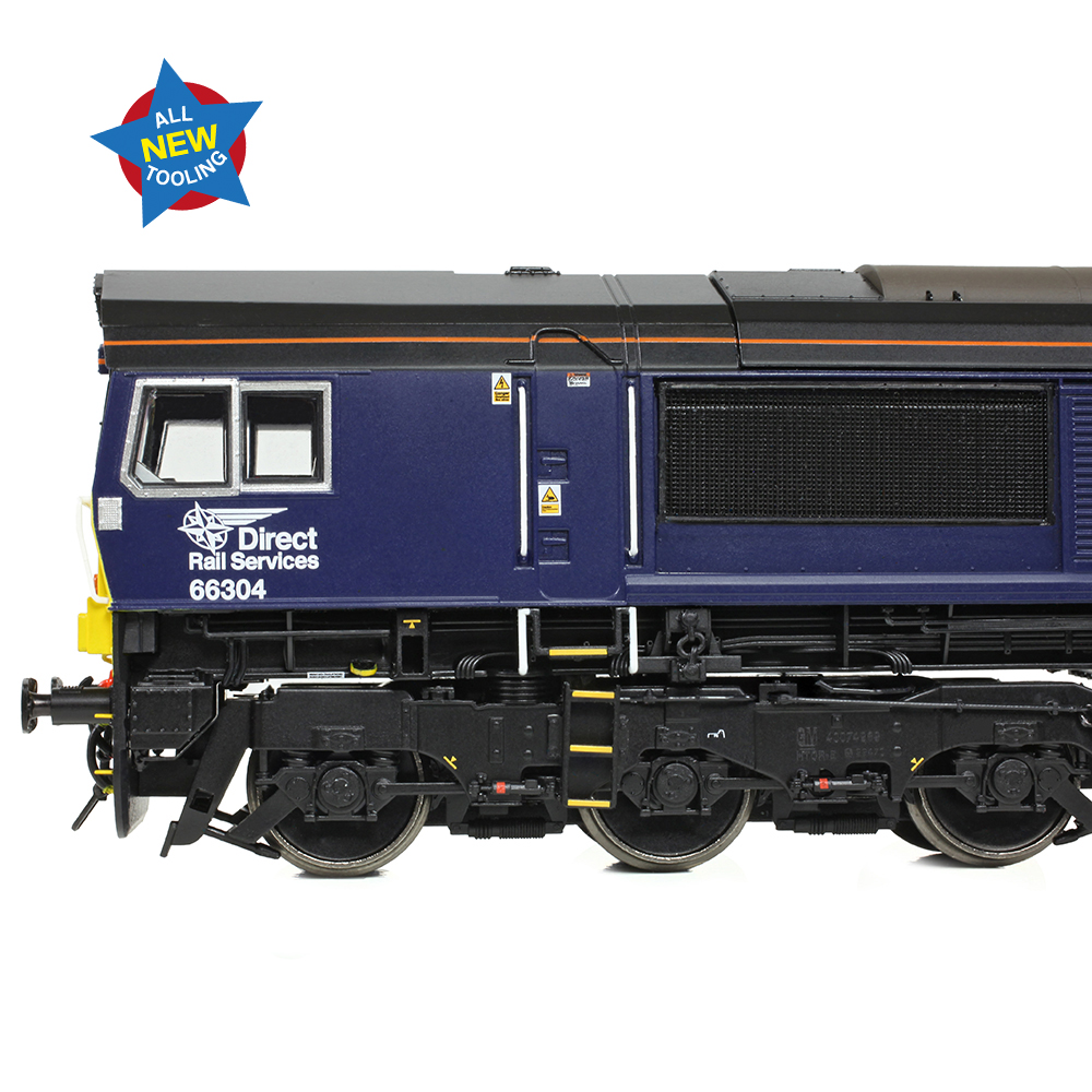 Bachmann 50-009 Class 66/3 66304 DRS Compass (Small Logo) - OO Gauge