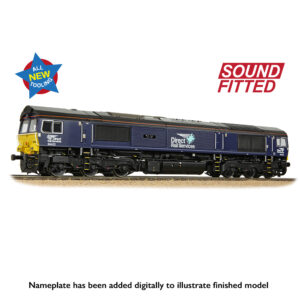 Bachmann 50-010SF Class 66/4 66422 'Max Joule 1958-1999' DRS Compass (Small Logo) - OO Gauge