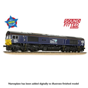 Bachmann 50-010SFX Class 66/4 66422 'Max Joule 1958-1999' DRS Compass (Small Logo) - OO Gauge