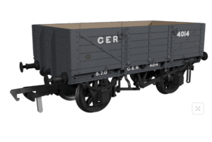 Rapido Trains 972001 GER Dia.17 5-plank – GER No.4014 - OO Gauge