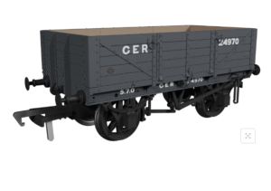 Rapido Trains 972002 GER Dia.17 5-plank – GER No.24970 - OO Gauge