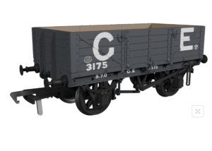 Rapido Trains 972003 GER Dia.17 5-plank – GER No.3175 - OO Gauge