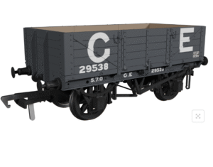 Rapido Trains 972004 GER Dia.17 5-plank – GER No.29538 - OO Gauge