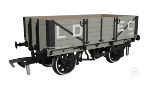 Rapido Trains 972005 GER Dia.17 5-plank – LDEC No.682 - OO Gauge