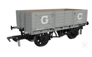Rapido Trains 972007 GER Dia.17 5-plank – GCR No.32200 - OO Gauge