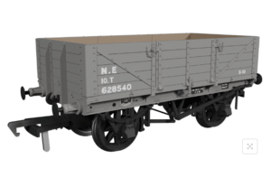 Rapido Trains 972012 GER Dia.17 5-plank – LNER (post-36) No.628540 - OO Gauge
