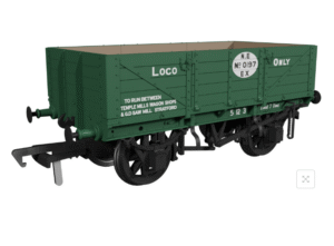 Rapido Trains 972013 GER Dia.17 5-plank – LNER Loco No.0197 - OO Gauge