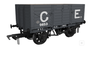 Rapido Trains 973001 GER Dia.48 7-plank – GER No.9853 - OO Gauge