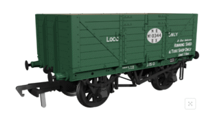 Rapido Trains 973007 GER Dia.48 7-plank – LNER Loco No.0344 - OO Gauge