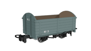 Rapido 990004 - 009 Dropside Open - Plain Grey No.3