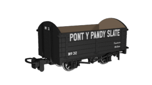 Rapido 990007 - 009 Dropside Open - Pont y Pandy Slate No.32