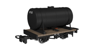 Rapido 990101 - 009 Cylindrical Tank -  Plain Black No.15