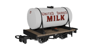 Rapido 990103 - 009 Cylindrical Tank -  United Dairies No.27