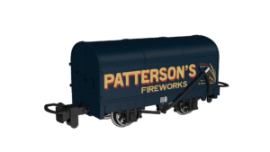 Rapido 990208 - 009 Gunpowder Van -  Patterson's Fireworks No.118