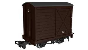 Rapido 990301 - 009 Covered Van -  Plain Brown No.13
