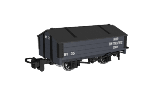 Rapido 990407 - 009 Peaked Roof Van -  Dark Grey 'Tin' No.35