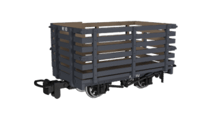 Rapido 990601 - 009 Livestock Wagon -  Plain Dark Grey No.10