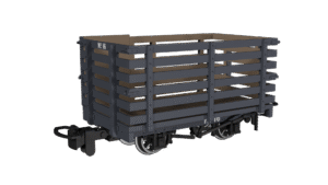 Rapido 990602 - 009 Livestock Wagon -  Plain Dark Grey No.16