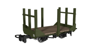 Rapido 990703 - 009 Stake Wagon -  Plain Green No.52