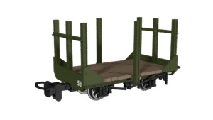 Rapido 990704 - 009 Stake Wagon -  Plain Green No.59