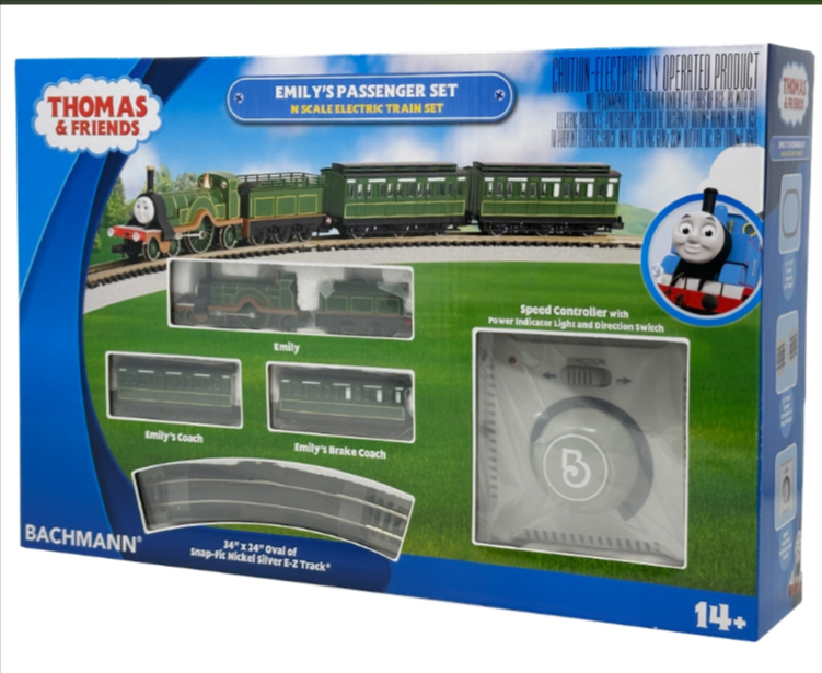 Thomas & Friends 24031 - Emily Passenger Train Set N Gauge