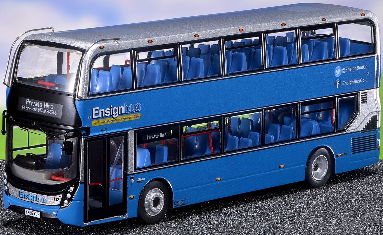 Northcord Model Company UK0063 ADL Enviro400MMC Ensign Bus 132 YX66 WLH 1:76 Scale
