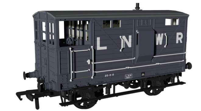 Rapido LNWR D17b Brake OO Gauge