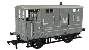Rapido 987004 LNWR D17b Brake - LMS (pre-36) No.280361 - OO Gauge