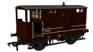 Rapido 987007 LNWR D17b Brake - BR No.M280844 - OO Gauge