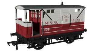 Rapido 987010 LNWR D17b Brake - Ore Mining Branch No.905 - OO Gauge