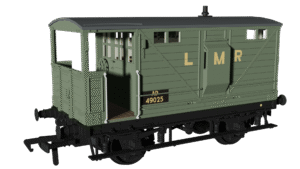 Rapido 987012 LNWR D17b Brake - LMR No.AD49025 - OO Gauge