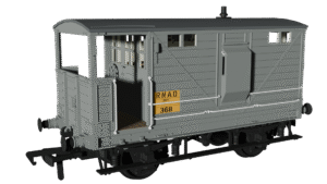 Rapido 987014 LNWR D17b Brake - RNAD No.368 - OO Gauge