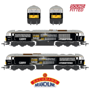 Bachmann 35-782SF Class 69 69013 Andy’s Man Club GBRf Black - OO Gauge DCC SOUND