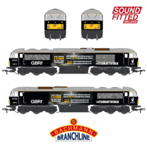 Bachmann 35-782SFX Class 69 69013 Andy’s Man Club GBRf Black - OO Gauge DCC SOUND DELUXE