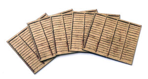 Scale Model Scenery  LX155 - OO/HO kit 6ft Fence Panels