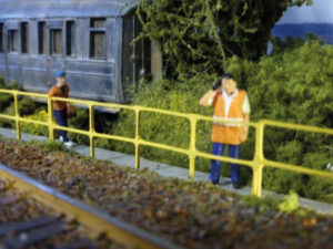 Scale Model Scenery  LX176 - OO/HO kit Tubeclamp Railings