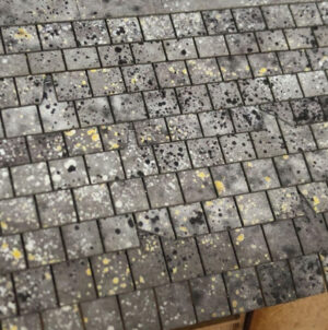 Scale Model Scenery  LX410 - OO/HO kit Pre-Weathered Laser Cut Roof Slates
