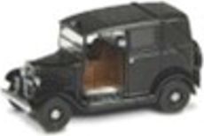Oxford Diecast 120AT001 Austin Low Loader Taxi Black  - 1:120 Scale
