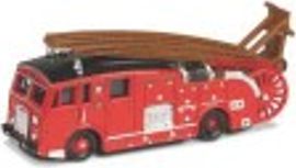 Oxford Diecast 120DEN001 Dennis F12 Pump Escape London Fire Brigade  - 1:120 Scale