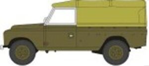 Oxford Diecast 120LAN2001 Land Rover Series 2 LWB Hard Top British Rail - 1:120 Scale