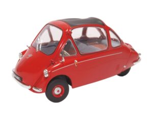 Oxford Diecast 18HE002 Heinkel Kabine Spartan Red  - 1:18 Scale