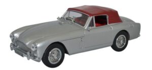 Oxford Diecast 43AMDB2004 Aston Martin DB2 Mk3 DHC Snow Shadow Grey  - 1:43 Scale