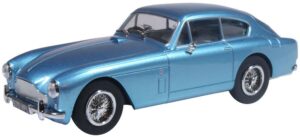 Oxford Diecast 43AMDB2005 Aston Martin DB2 MkIII Saloon Elusive Blue  - 1:43 Scale