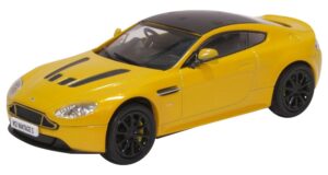 Oxford Diecast 43AMVT003 Aston Martin Vantage S Sunburst Yellow  - 1:43 Scale