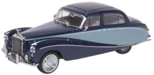 Oxford Diecast 43EMP002 Rolls Royce Silver Cloud/Hooper Empress Two Tone Blue - 1:43 Scale