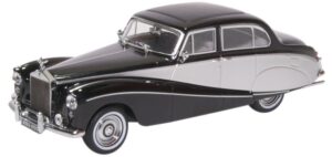 Oxford Diecast 43EMP003 Hooper Empress Black/Silver Rolls Royce Silver Cloud - 1:43 Scale