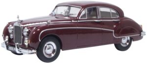Oxford Diecast 43JAG9005 Jaguar MkIX Imperial Maroon  - 1:43 Scale
